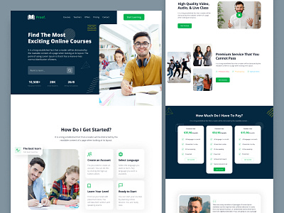 Coursespace - Online Course Landing Page