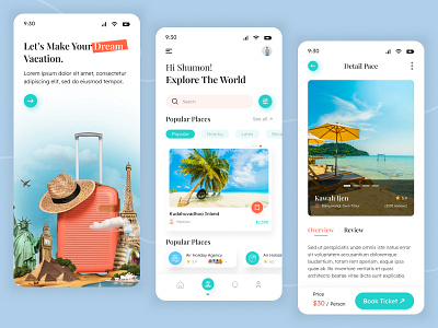 Travel Service - Mobile App