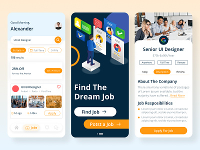 Job - Finding Mobile App