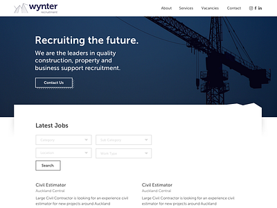 Wynter Website