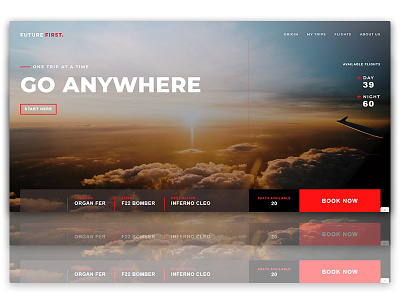 Airline UI Design Project