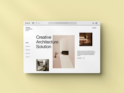 Architecture web UI Design