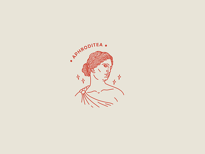 Aphroditea Logo art branding design digital art digital illustration graphic design illustration logo logo design