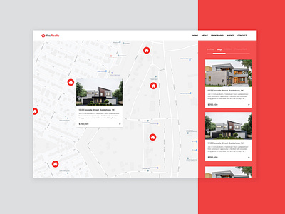 YasRealty Design Prototype | Web Design App about page animation app branding flat graphicdesign homepage icon logo logo design minimalist ui ux web web design website