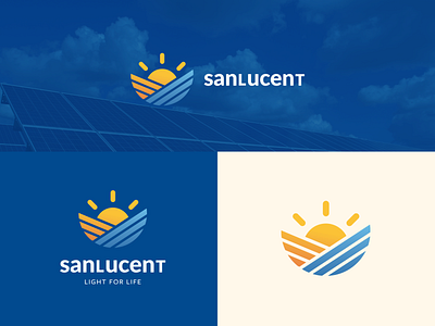 Solar Energy Company Logo - Sanlucent