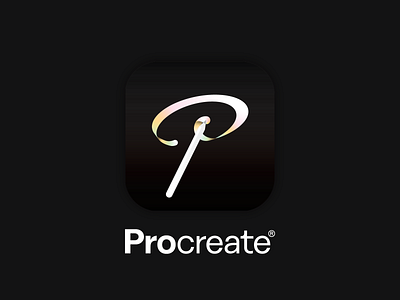 Procreate App Icon app icon illustrator procreate vector