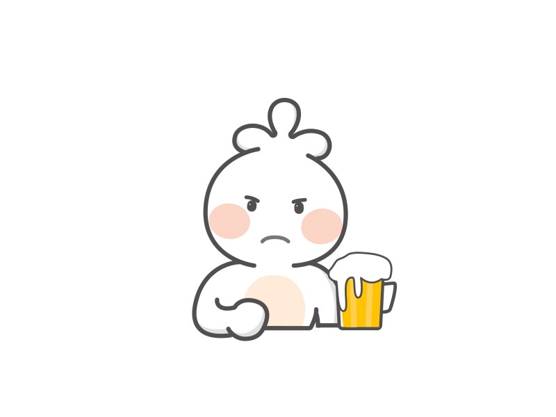 The mascot's angry emoji ae animation beer emoji mascot mascot character
