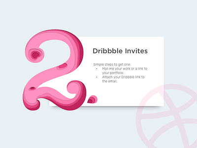 2 Dribbble invites 2invites dribbble draft dribbble invites giveaways invitation