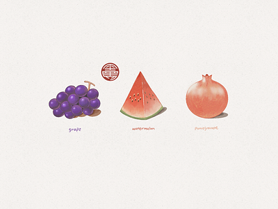 🥗 Fruits Illustration 2