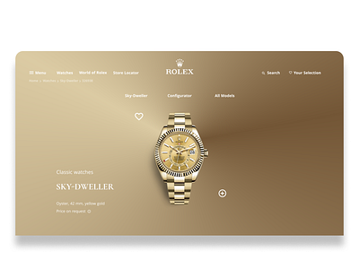 ROLEX - Sky-Dweller Showcase page