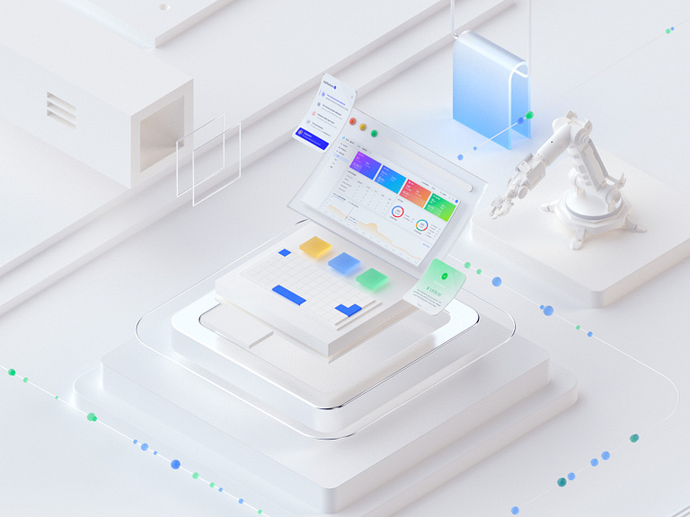 Data view by F3ng on Dribbble