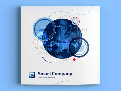 eDocu product catalog brochure design cover graphic design