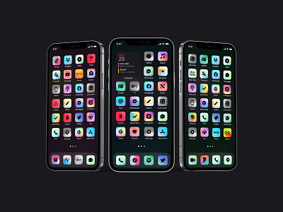 Ambient App Icon Set for iOS/iPadOS 14 by Cédric on Dribbble