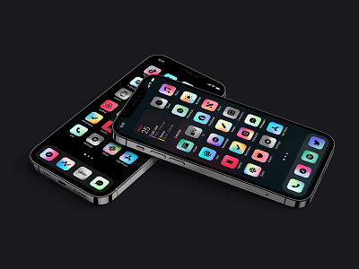 Ambient App Icon Set for iOS/iPadOS 14 by Cédric on Dribbble