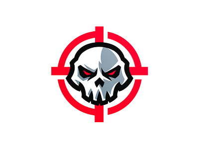 Skull Mascot Logo (Up for sale) logo mascot logo scope scope logo skeleton skull skull logo skull mascot skull mascot logo