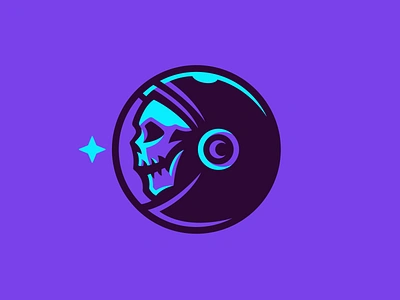 Cosmonaut Logo astro astronaut astronaut logo cosmonaut logo skull icon skull logo skull mascot skull mascot logo space star stars