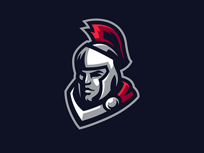 Spartan Mascot Logo (Up for sale) knight knight logo logo mascot logo mascot logos soldier spartan spartan logo spartan mascot