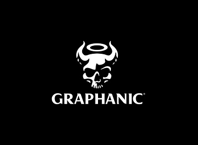 Graphanic Logo Design branding dark dead dead logo death death logo design devil devil logo evil illustration logo mascot mascot logo skull icon skull logo