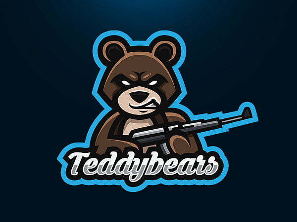 custom logo teddy bear