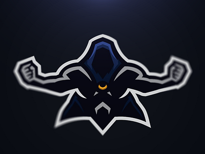 Grim Boss Mascot Logo