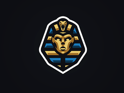 Pharaoh Mascot Logo