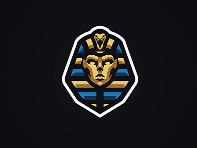 Pharaoh Mascot Logo (Up for Sale) logo mascot pharaoh