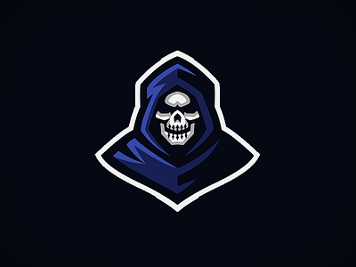 Grim Mascot Logo by Koen on Dribbble