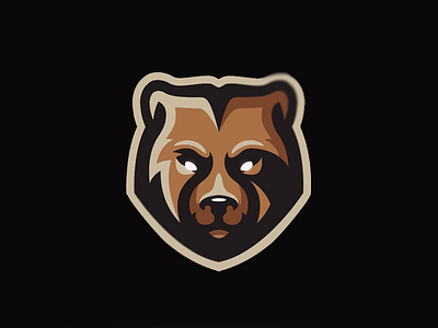 Bear Mascot Logo (Up for Sale) animal bear design lion logo mascot tiger wolf