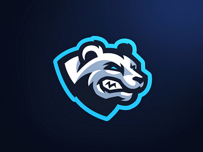 Polar Bear Mascot Logo bear bear logo bear mascot esports gaming illustration logo mascot polar polar bear mascot logo sports