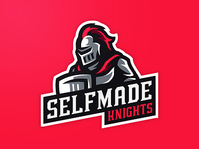 Knights knights knights logo logo mascot shield
