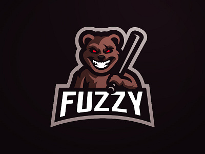 Teddy Bear Mascot Logo