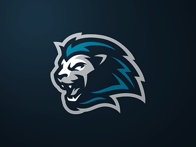 Lion Mascot Logo blue lion lion lion logo lion mascot lion mascot logo mascot mascot logo tiger wolf