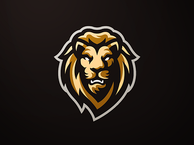 Lion Mascot Logo (Up for sale) esports logo esports logos gaming golden golden lion golden lion logo lion esport lion logo lion mascot lion mascot logo royal sports tiger