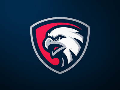 Eagle Mascot Logo (Up for sale) eagle eagle logo eagle mascot eagle mascot logo esports griffin hawk hawk logo shield sport logo sports logo sports logos