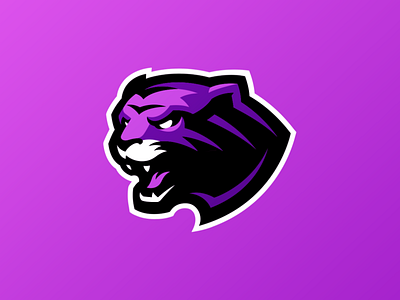 Tiger Mascot Logo cat cat logo cougar lion logo mascot panther purple tiger logo tiger mascot wildcat wildcats
