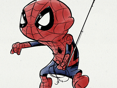 Spiderman comics drawing illustration marvel spiderman superhero
