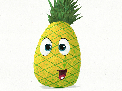 Pineapple People drawing food fruit illustration people pineapple sketch tropical