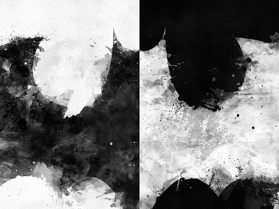 Bats batman comics design illustration logo movie painterly watercolor