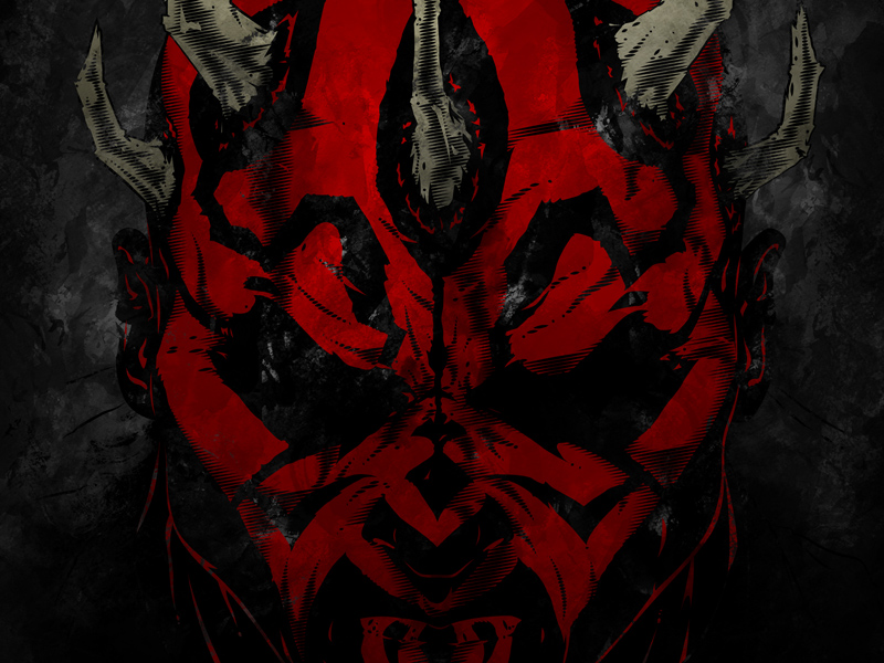 Darth Maul by Dane Draws on Dribbble