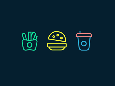 Food animation burger food gif graphics illustration motion vector