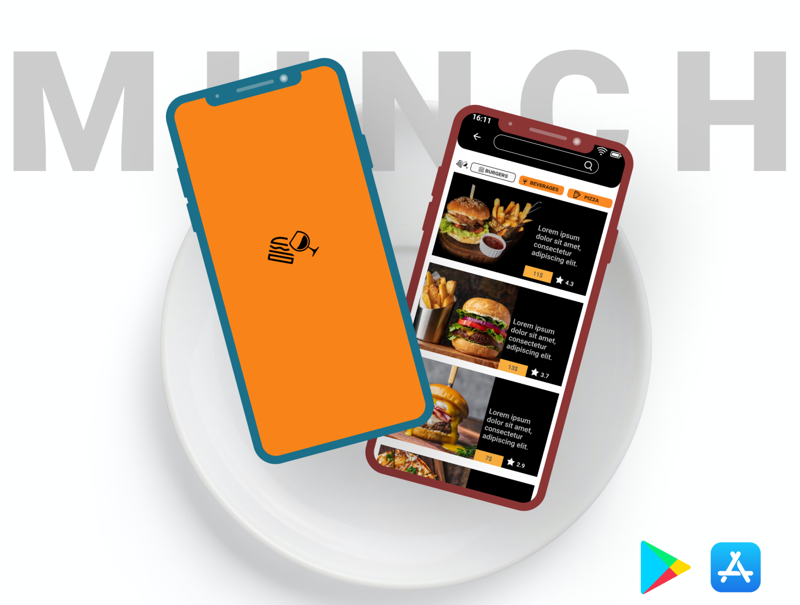 MUNCHapp by O R on Dribbble