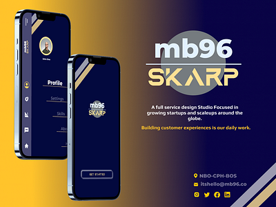 MB96 concept App Design