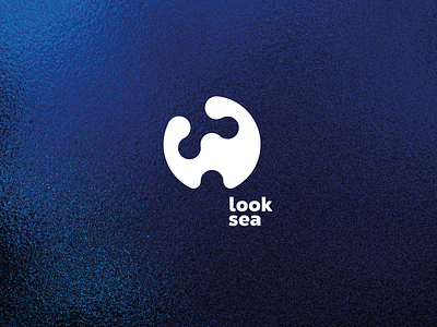 LOOK SEA - Logo Design branding design graphic design logo logo design sea vector