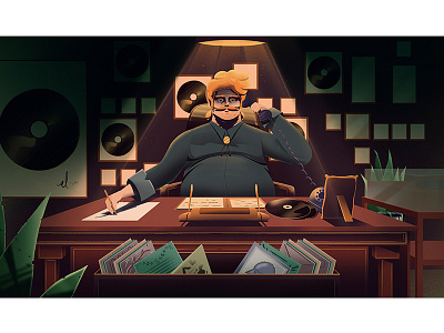 ak3 art artsy artwork character characterdesign design hipster illustration music stillframe vector