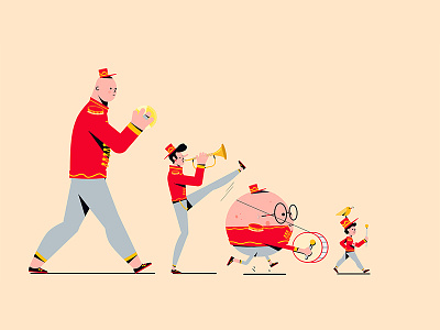 band band bando bands character characterdesign conceptart illustration music red