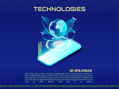 Poster for the technology festival