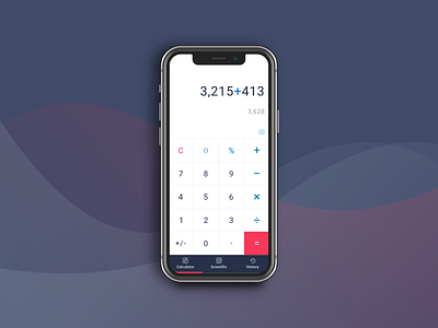 Daily Ui 004: Calculator calculator daily ui dailyui material design sketchapp ui design ux