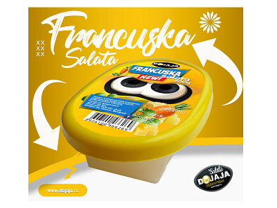 FRANCUSKA SALATA 200g branding graphic design motion graphics