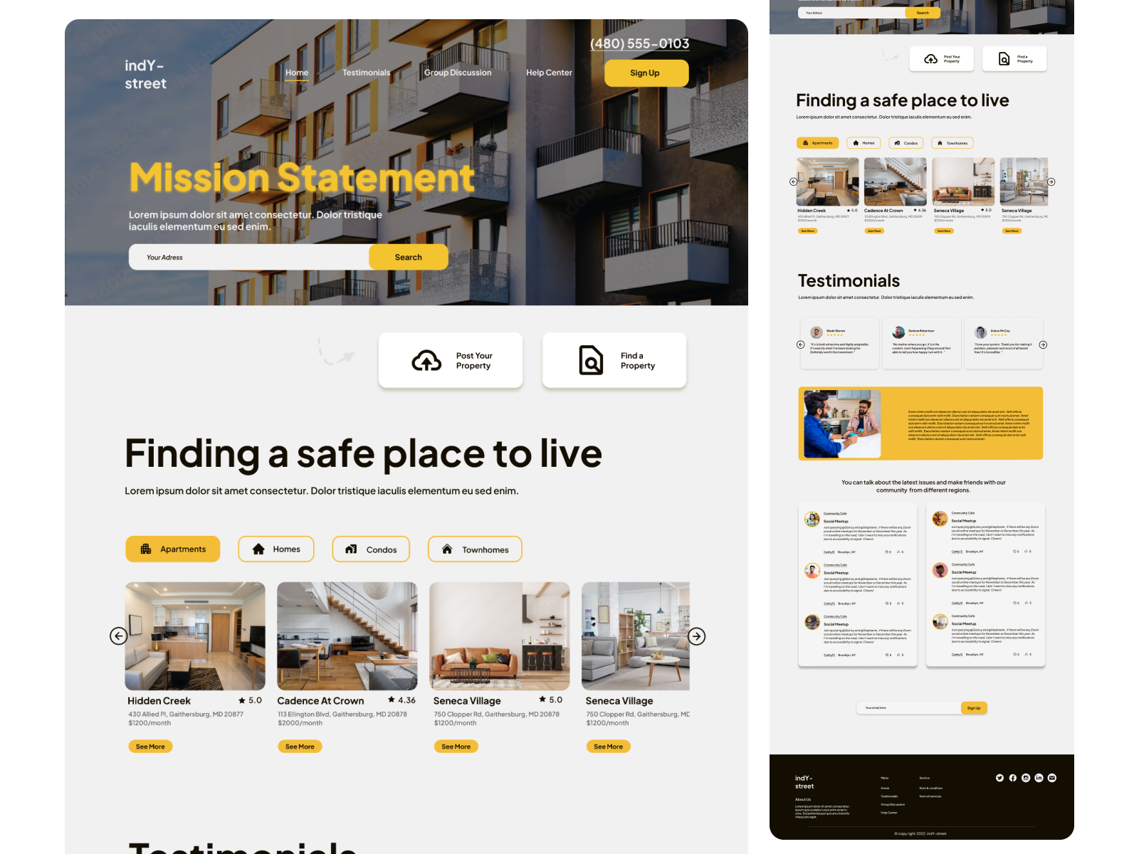 web-to-search-a-place-for-live-by-najzua-ramdhanni-on-dribbble