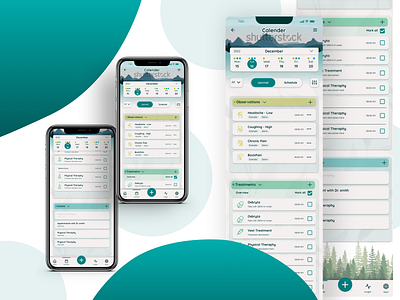 application design for calender (scheduling)